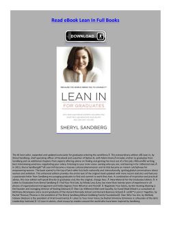 Read eBook Lean In Full Books