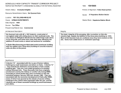 DOE Form: Six Quonset Huts - Honolulu Historic Properties