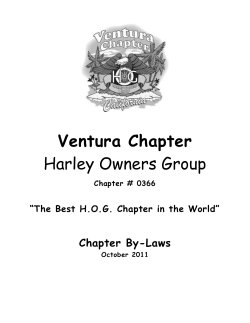 8 - Ventura HOG