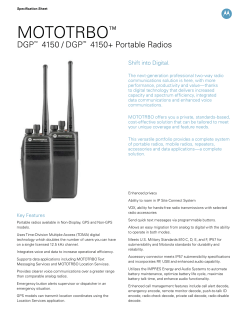 mototrbo - Motorola Solutions