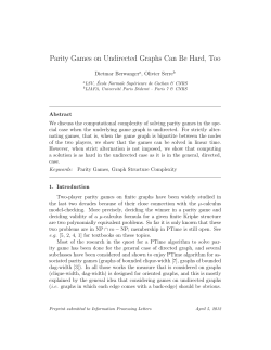 Parity Games on Undirected Graphs Can Be Hard, Too