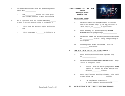 C. The person who follows Christ and goes through trials comes out