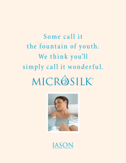 Some call it the fountain of youth. We think you`ll simply