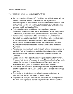 For more details of the retreats please click here