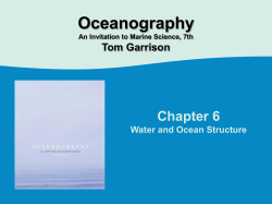 Garrison Oceanography 7e Chapter 6