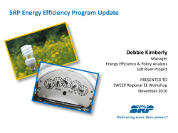 Setting Prices - Southwest Energy Efficiency Project
