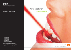 Oral bacteria? One solution.