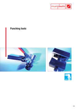 Punching tools