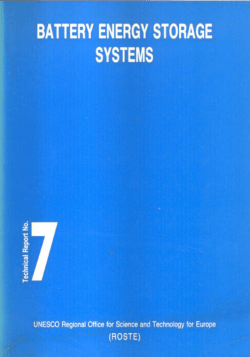 Battery energy storage systems