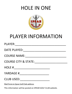 hole in one player information