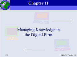 Knowledge Management