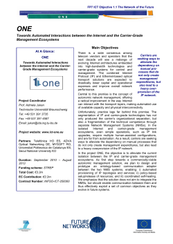 Towards Automated Interactions between the Internet and