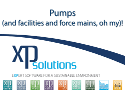 Pumps and Forcemains