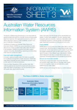 Australian Water Resources Information System