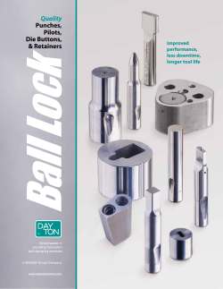 Ball Lock - Dayton Lamina Corporation
