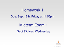 Lec05a-Synchronization Exercises 1