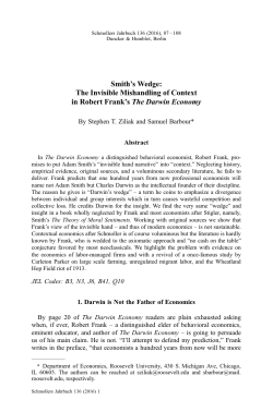 Smith`s Wedge: The Invisible Mishandling of Context in Robert