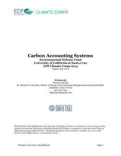 Final Report Title - Project Clearinghouse