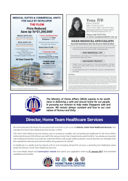 Director, Home Team Healthcare Services