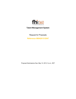 Talent Management System