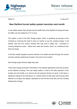 Highways Agency Press Release