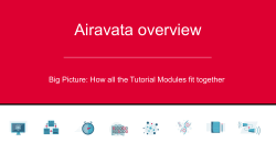 Airavata GSoC 2015 Projects - Apache Software Foundation