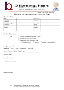 Electron Microscopy Order Form (msword 202,2 kB)