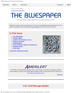 150000 Consumers Get Schooled About Blueberries