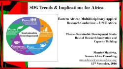 SDGs in Africa - Serano Africa