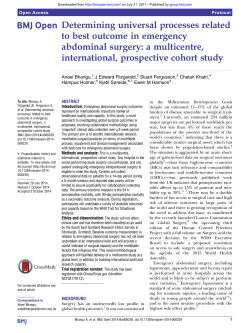Determining universal processes related to best outcome in