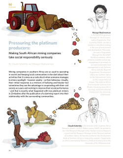 Pressuring the platinum producers