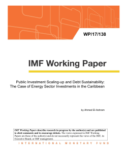 Public Investment Scaling-up and Debt Sustainability
