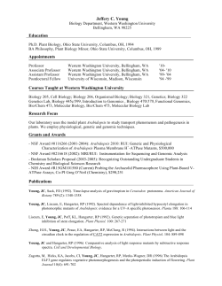 Jeffery C. Young Education Appointments Courses