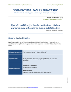 segment b09: family fun-tastic