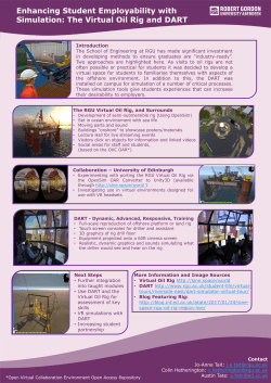 Enhancing Student Employability with Simulation: The Virtual Oil Rig