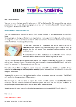 Dear Parent / Guardian, You may be aware that our school is taking