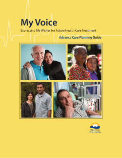 My Voice - Health - Province of British Columbia