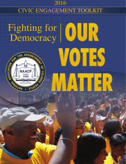 Fighting for Democracy OUR - National Association for the