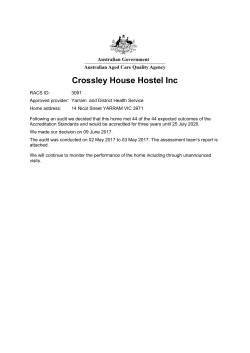 Published_decision_(SA_and_RA) - Australian Aged Care Quality
