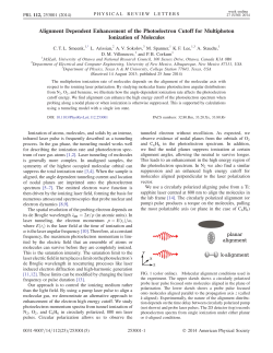 Alignment Dependent Enhancement of the Photoelectron Cutoff for