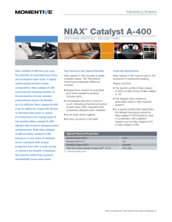 Niax A-400 MB.indd - Momentive Performance Materials