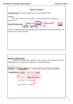 STA 2023 4.3 complete notes.notebook