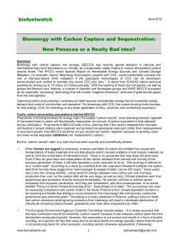 BECCS - Biofuelwatch