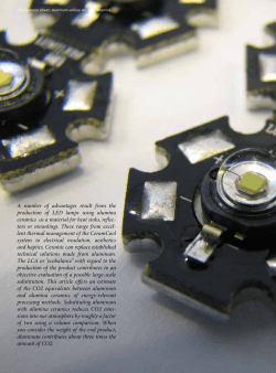 CO2 balance sheet - aluminum versus alumina - IES