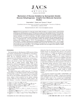 Mechanism of Glucose Oxidation by Quinoprotein Soluble Glucose