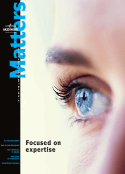 focused on expertise