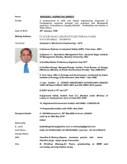 Head of Port and Utilities /Offsite with