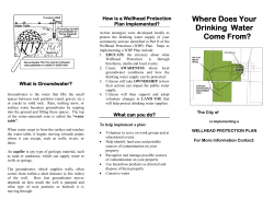 Where Does Your Drinking Water Come From?