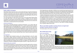 Paths within Livingston WL31 Loan Path (southern section shown