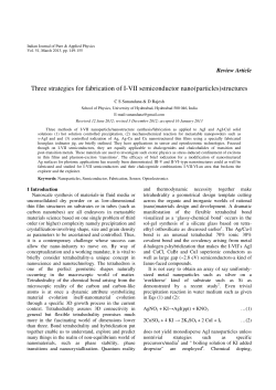 Three strategies for fabrication of I-VII semiconductor nano